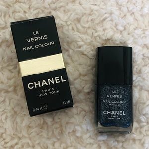 RARE Chanel Le Vernis Nail Color CIEL DE NUIT Sparkly Night Sky Polish